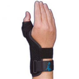 Medical Specialties 223180-Thumb Support Black, Finger & Thumb