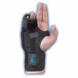 Med Spec Medical Specialties 223585-Boxer Fracture Brace Med Spec Aluminum/Felt Right Hand Black Lar