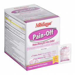 Pain-Off Medique Products 22833-Pain-Off Acetaminophen/Aspirin/Caffeine Pain Relief, Pain Relief (BX