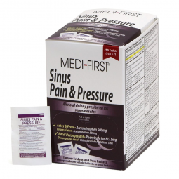 Medi-First Medique Products 81948-Medi-First Acetaminophen/Phenylephrine Sinus Relief, Cough & Cold 