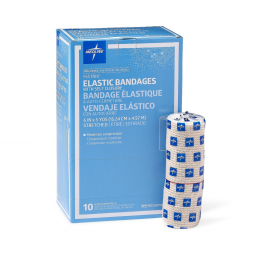 Matrix Medline MDS087006LF-Matrix Double Hook & Loop Closure Elastic Bandage, 6 Inch x 5 Yard, Compr
