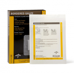 Medline MSC3245-Medline Island Dressing, 4 x 5 Inch, Adhesive Bandages (BX) - Medline Island Dressin