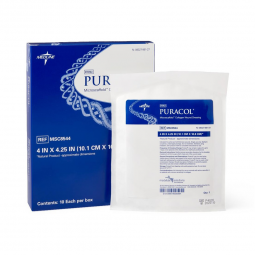 Puracol Medline MSC8544-Puracol Collagen Dressing, 4 x 4 Inch, Collagen (BX) - Puracol Collagen Dre