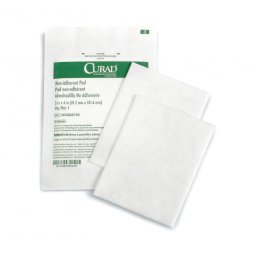 Medline Curad NON25710 Sterile Non-Adherent Dressing, 3 x 4 in (100/Box)