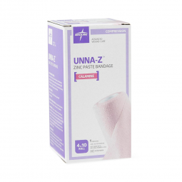 Unna-Z Medline NONUNNA4-Unna-Z Unna Boot with Zinc Oxide & Calamine, 4 Inch x 10 Yard, Unna Boots (C