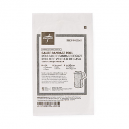 Medline PRM25865-Caring Sterile Fluff Bandage Roll, 4-1/2 Inch x 4-1/10 Yard, Gauze Dressings (CS)