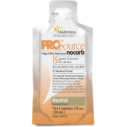 ProSource NoCarb Medtrition/National Nutrition 11476 ProSource NoCarb Collagen & Whey Protein Formul