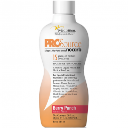 ProSource NoCarb Medtrition/National Nutrition 11535 ProSource NoCarb Berry Punch Collagen & Whey Pr