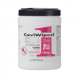 CaviWipes1 Metrex Research 13-5150-CaviWipes1 Surface Disinfectant, Alcohol Based, Non-Sterile, Disp