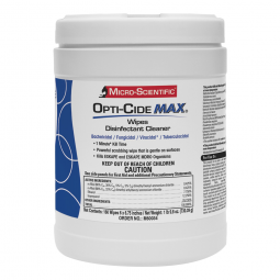 Opti-Cide Max Micro Scientific Industries M60034-Opti-Cide Max Surface Disinfectant Cleaner Wipes, C