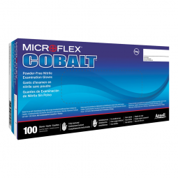 MICROFLEX Cobalt Microflex Medical N192-Microflex Cobalt Exam Glove, Medium, Blue, Exam Gloves (BX)