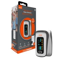 MOBI 700030 Smart Bluetooth Fingertip Pulse Oximeter Blood Oxygen Monitor