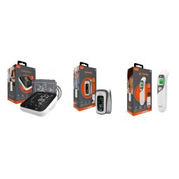 MOBI 70314 Connect Care Bundle - Smart BP Monitor, Thermometer, Pulse Oximeter