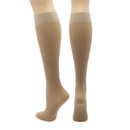 Mobius Wellness 501 Ladies Sheer Lightweight Compression Stockings, 15-20 mmHg - 3 Sizes
