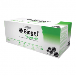 Biogel Diagnostic Molnlycke 30365-Biogel Diagnostic Extended Cuff Length Exam Glove, Size 6.5, Straw