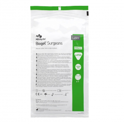 Biogel Surgeons Molnlycke 30485-Biogel Surgeons Latex Surgical Glove, Size 8.5, Straw Color, Exam Gl