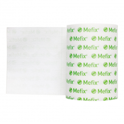 Mefix Molnlycke 311099-Mefix Nonwoven Dressing Retention Tape, 4 Inch x 11 Yard, White, Cloth Tapes 