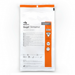 Biogel Skinsense Molnlycke 31460-Biogel Skinsense Polyisoprene Surgical Glove, Size 6, Straw Color, 