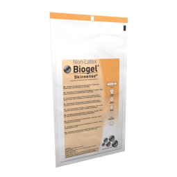 Biogel Skinsense Molnlycke 31485-Biogel Skinsense Polyisoprene Surgical Glove, Size 8.5, Straw Color