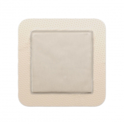 Mepilex Border Ag Molnlycke 395390-Mepilex Border Ag Foam Dressing with Silver, 4 x 4 Inch, Silver D
