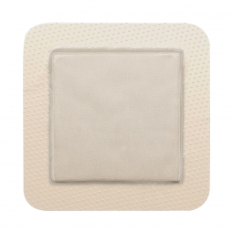 Mepilex Border Ag Molnlycke 395490-Mepilex Border Ag Foam Dressing with Silver, 6 x 6 Inch, Silver D