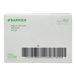 Barrier Special Molnlycke 42381-BarrierExtra Protection Surgical Mask, (BX/60)