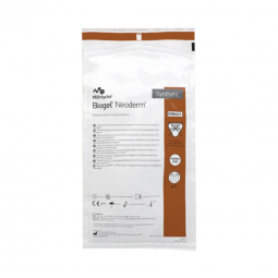 Biogel NeoDerm Molnlycke 42970-Biogel NeoDerm Polychloroprene Surgical Glove, Size 7, Light Brown, E