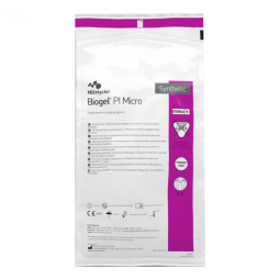 Biogel PI Micro Molnlycke 48565-Biogel PI Micro Polyisoprene Surgical Glove, Size 6.5, Straw, Exam G