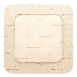 Mepilex Border Flex Molnlycke 595200-Mepilex Border Flex Adhesive with Border Foam Dressing, 3 x 3 I