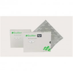 Exufiber Ag+ Molnlycke 603424-Silver Gelling Fiber Dressing Exufiber Ag+ 8 X 12 Inch Rectangle Steri
