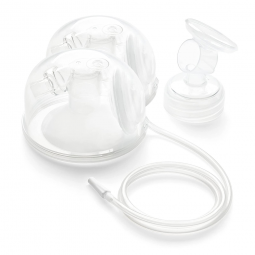 SpeCtra Mother's Milk MM012225 CaraCups Wearable Milk Collection Kit, 24 mm, for SpeCtra Pumps