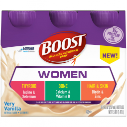Boost Women Nestle Healthcare Nutrition 00041679473733 Boost Women Vanilla Balanced Nutritional Drin