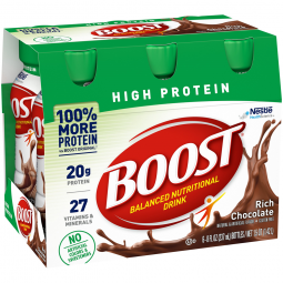 Boost High Protein Nestle Healthcare Nutrition 00041679940365 Boost High Protein Chocolate Complete 