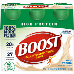 Boost High Protein Nestle Healthcare Nutrition 00041679941362 Boost High Protein Vanilla Complete Nu