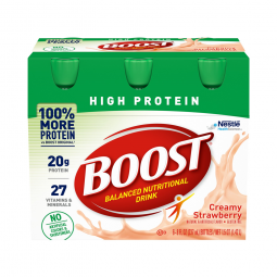 Boost High Protein Nestle Healthcare Nutrition 00041679944363 Boost High Protein Strawberry Complete