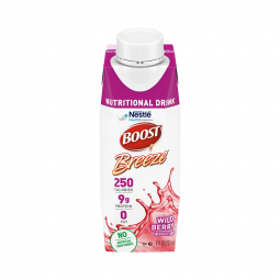 Boost Breeze Nestle Healthcare Nutrition 00043900685601 Boost Breeze Wild Berry Nutritional Drink, 8