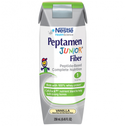 Peptamen Junior Fiber Nestle Healthcare Nutrition 00798716602105-Peptamen Junior Fiber Vanilla Pedia