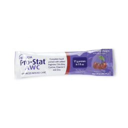 Pro-Stat AWC Nutricia North America 78398 Pro-Stat Sugar Free AWC Wild Cherry Punch Complete Liquid 