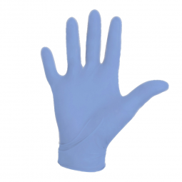 Aquasoft O&M Halyard 43932-Aquasoft Nitrile Exam Glove, Extra Small, Blue, Exam Gloves (CS)