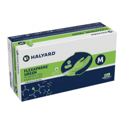 FLEXAPRENE* GREEN O&M Halyard 44794-Flexaprene Green Exam Glove, Medium, Exam Gloves (CS)
