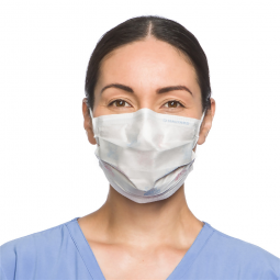 O&M Halyd 47117 Procedure Mask, Pleated, One Size Fits Most, Yellow, Non-Sterile (CS/500)