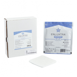 Enluxtra Self-Adaptive OS Novation Systems AWD-5-1010C-Enluxtra Super Absorbent Dressing, 4 x 4 in, 