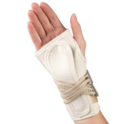 OTC 2362 Cock-Up Wrist Splint - Canvas - Ivory