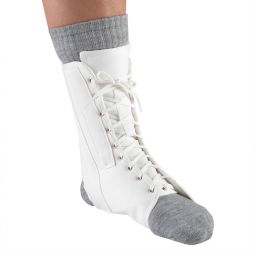 OTC 2372 Canvas Ankle Splint - White