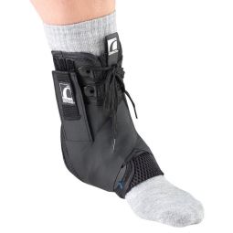 OTC 2376 Ankle Stabilizer with Exoskeleton And Straps - Black