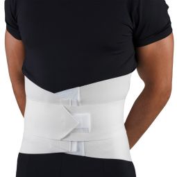 OTC 2890 Lumbosacral Support with Abdominal Uplift - White