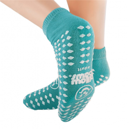 Pillow Paws 360� Imprint Pillow Paws 1096-001-Pillow Paws Slipper Socks Double Print, Large, Slipper