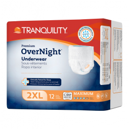 Tranquility Premium OverNight Tranquility 2118-Tranquility Premium OverNight Absorbent Underwear, 2X