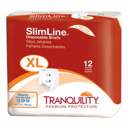 Tranquility Slimline Tranquility 2134-Tranquility SlimLine Heavy Protection Incontinence Brief, Extr