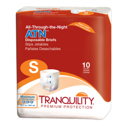 Tranquility ATN Tranquility 2184-Tranquility ATN Maximum Protection Incontinence Brief, Small (BG/10